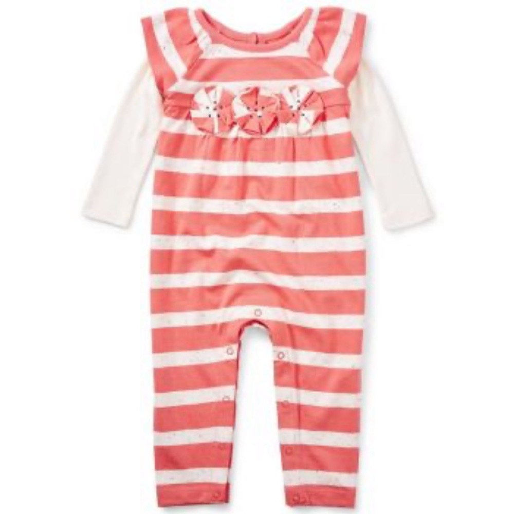 Tea Collection romper size 12-18 months